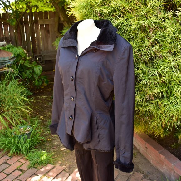 IVAN GRUNDAHL FLEECE LINED COAT SZ MEDIUM - Picture 3 of 8